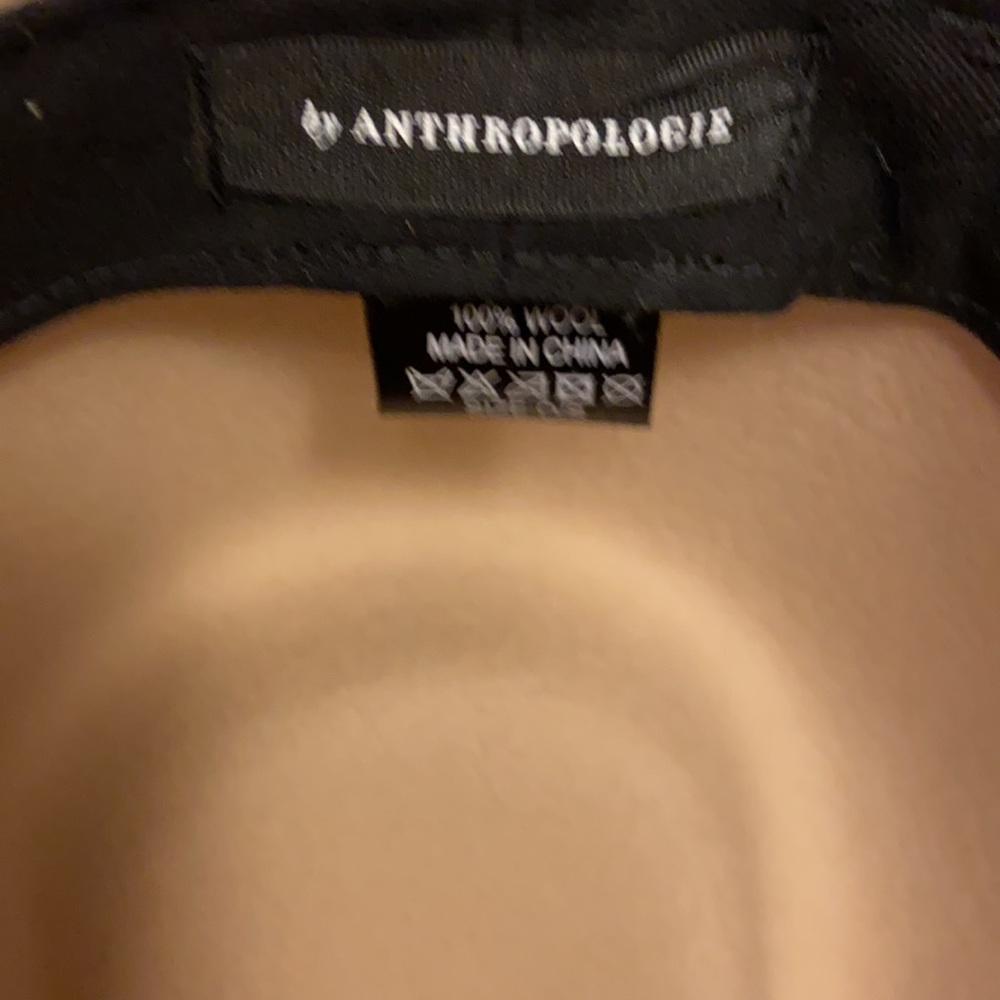 Anthropology Camel wool hat. - Picture 5 of 6